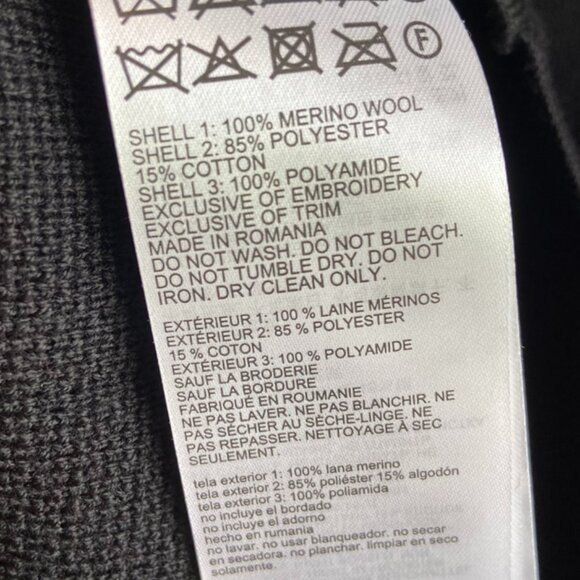 NWT Canada Goose Black Classic Stormont Quarter Zip Sweater - Picture 11 of 11